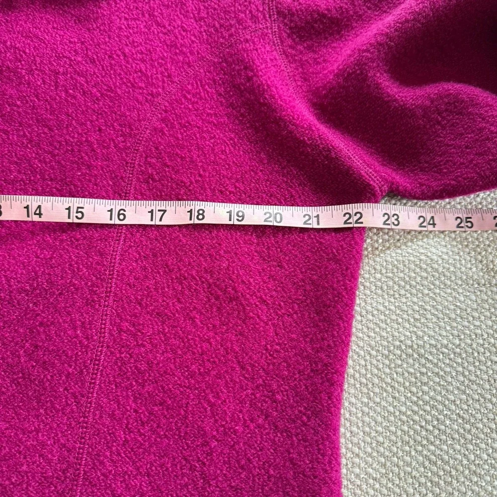 Pendleton Cardigan Size L Magenta Sweater Pure Virgin Wool Made In Hong Kong - Picture 11 of 12